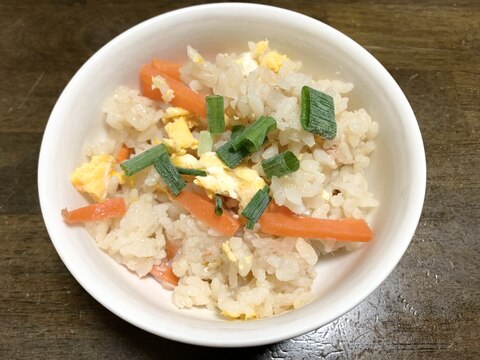 炊き込みご飯レシピ　にんじんしりしり風炊き込みご飯